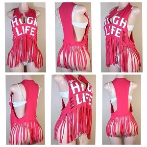 Miller High Life Custom Fringe Tshirt